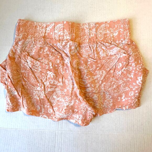 Free People Womens Floral Shorts Sz Small - Picture 2 of 7